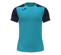 Joma Camiseta Manga Corta Record II Turquesa flúor Marino XXL