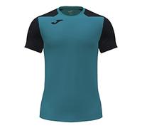 Joma Camiseta Manga Corta Record II Turquesa Negro