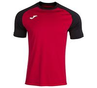 Joma - Camiseta Manga Corta Teamwork, Talla 2XS, Color Rojo Negro