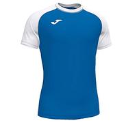 Joma - Camiseta Manga Corta Teamwork, Talla 2XS, Color Royal Blanco