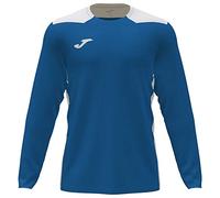 Joma - Camiseta Manga Larga Championship Vi, Talla 2XS, Color Royal Blanco