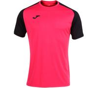 Joma - Camiseta oficial Academy IV m/c, Unisex, Fucsia-Negro, 4XS-3XS