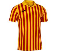 Joma - Camiseta oficial Copa II m/c, Unisex, Amarillo-Rojo, S