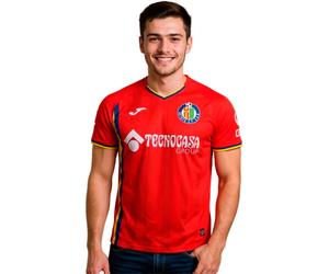 Joma - Camiseta oficial Getafe CF Segunda Equipación 2025-2026, Unisex, Red, L