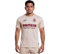 Joma - Camiseta oficial Villarreal Cf Segunda Equipación 2025-2026, Unisex, Beige, S