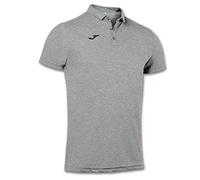 Joma Camiseta Polo, Unisex Adulto, Gris Melange Claro, L