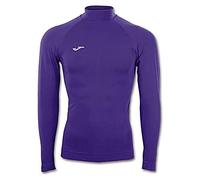 Joma Camiseta Brama Classic Manga Larga Termica, Textil, Morado, L-XL