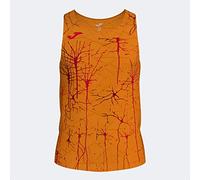 Joma Élite IX, Camiseta Hombre, Naranja, 4XS