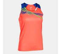 Camiseta tirantes mujer elite x coral flúor royal XL
