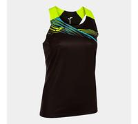 Joma Camiseta Tirantes Elite x Negro Amarillo Fluor