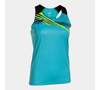 Camiseta de running joma tirantes elite x turquesa flúor negro ni S