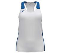 Joma - Camiseta Tirantes Record II, Talla 2XS, Color Blanco Royal