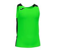 Joma Camiseta Tirantes Record II Verde flúor Negro, L