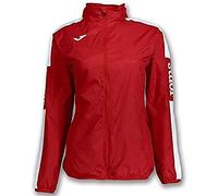 Joma Champion IV Chubasquero Caballero, Mujer, Rojo-Blanco, XL