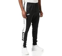 Joma Championship IV Pantalones, Hombre, Negro Blanco, 5XS