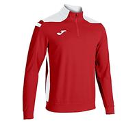 Joma Championship VI Sudadera, Hombre, Rojo-Blanco, S