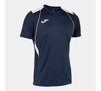 Joma Camiseta Manga Corta Championship VII Marino Blanco