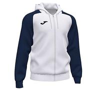 Joma - Chaqueta con Capucha Academy IV, Talla 8XS, Color Blanco Marino