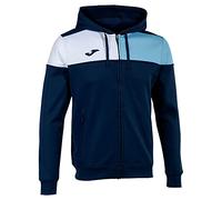 Joma Chaqueta con capucha crew v marino celeste blanco