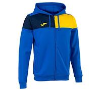 Joma Chaqueta con capucha crew v royal amarillo marino