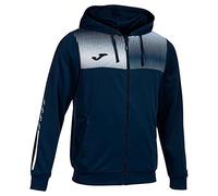 Joma Chaqueta con capucha eco supernova marino blanco
