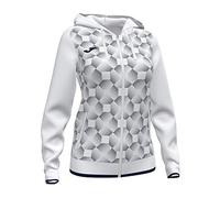 Joma Chaqueta con Capucha Supernova III Blanco Marino
