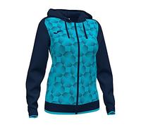 Joma Chaqueta con Capucha Supernova III Marino Turquesa flúor
