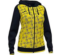 Chaqueta con capucha mujer supernova iii negro amarillo XL