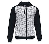 Joma Chaqueta con capucha supernova iii negro blanco