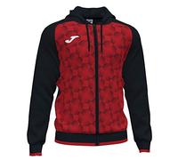 Joma Chaqueta con capucha supernova iii negro rojo