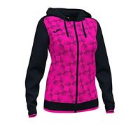 Joma Chaqueta con Capucha Supernova III Negro Rosa flúor