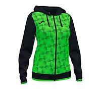 Joma Chaqueta con Capucha Supernova III Negro Verde flúor