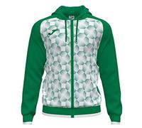 Joma Chaqueta con capucha supernova iii verde blanco