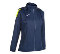 Joma - Chubasquero trivor, Talla M, Color Marino Amarillo Fluor