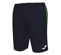 Joma Classic Bermuda Deporte, Hombre, Negro Verde flúor, 6XS-5XS