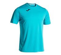Joma Combi M/C, T-Shirt Hombre, Turquesa Flúor, S