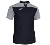 Joma Combi Polos Caballero, Hombre, Negro/Gris, 2XL