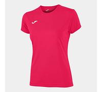 Joma Combi W M/C Camiseta, Mujer, Fucsia