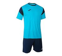 Joma - Conjunto Deportivo, 8XS - 3XL - Camiseta Manga Corta Cuello Redondo y Short con Cintura Elástica y Cordón - Phoenix