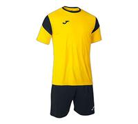 Joma - Conjunto Deportivo, 8XS - 3XL - Camiseta Manga Corta Cuello Redondo y Short con Cintura Elástica y Cordón - Phoenix