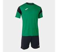 Joma - Conjunto Deportivo, 8XS - 3XL - Camiseta Manga Corta Cuello Redondo y Short con Cintura Elástica y Cordón - Phoenix
