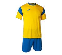 Joma - Conjunto Deportivo, 8XS - 3XL - Camiseta Manga Corta Cuello Redondo y Short con Cintura Elástica y Cordón - Phoenix