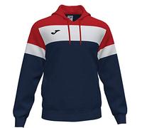 Joma Crew IV Sudaderas, Hombre, Marino-Rojo, 2XL