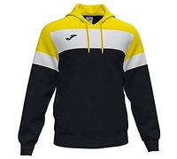 Joma Crew IV Sudaderas, Hombre, Negro Amarillo, L
