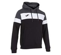 Joma Crew IV Sudaderas, Hombre, Negro-Antracita, S