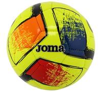 Joma Dali II Ball 400649-061 - Balón de fútbol Unisex, Color Amarillo flúor/Multi, 3