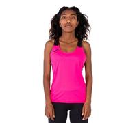 Camiseta de running joma record ii tirantes mujer rosa flúor negr M