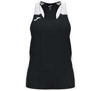 Camiseta de running joma record ii tirantes mujer negro blanco S