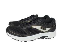 Joma Deportivo R.VITALY 2301 Running Ligera para Hombre Nylon Mesh Transpirable Negro Oro 27790-42
