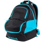 Joma Diamond II Mochila Deportiva, Color Negro Turquesa Flúor, Talla S